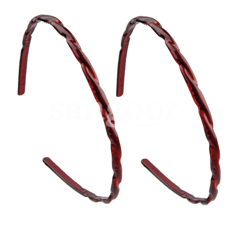 TITANIA SERRE TETE 2PCS MARRON TITANIA-SERRE-TETE-2PCS-MARRON.png.Prix Tunisie