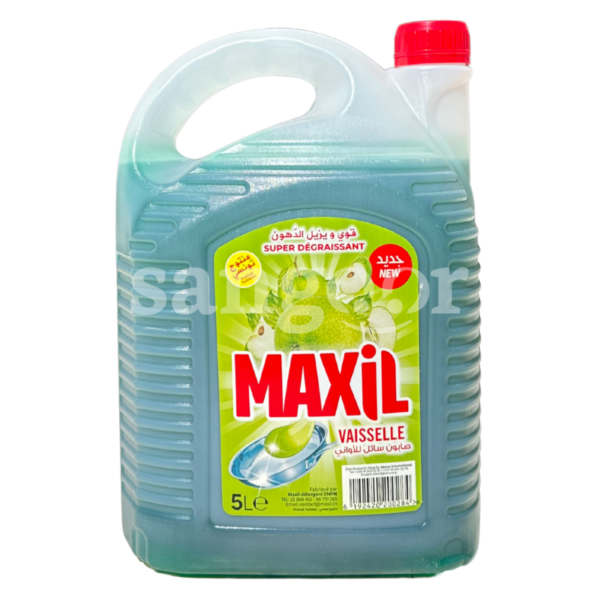 MAXIL-VAISSELLE-5L-POMME.png.Prix Tunisie
