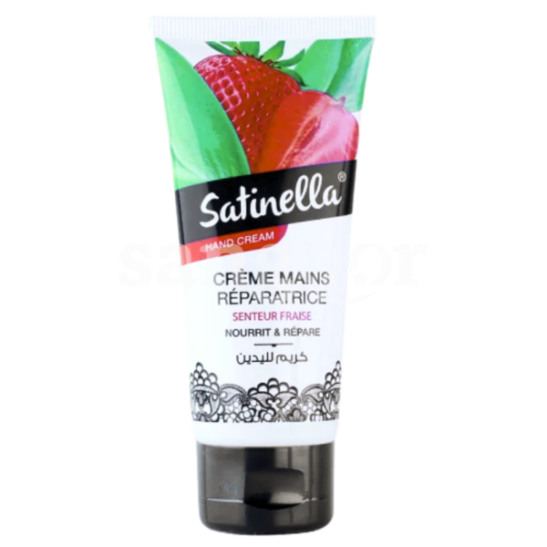 SATINELLA-CREME-MAINS-100ML-FRAISE.png.Prix Tunisie