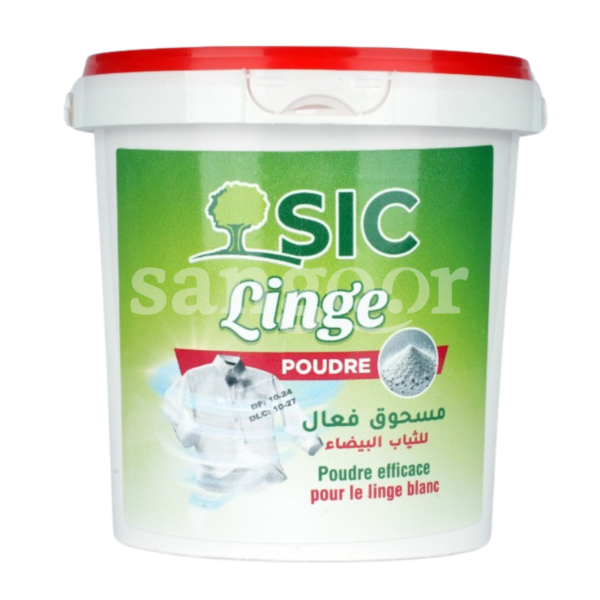 SIC-LINGE-POUDRE-950G-BLANC-1.png.Prix Tunisie