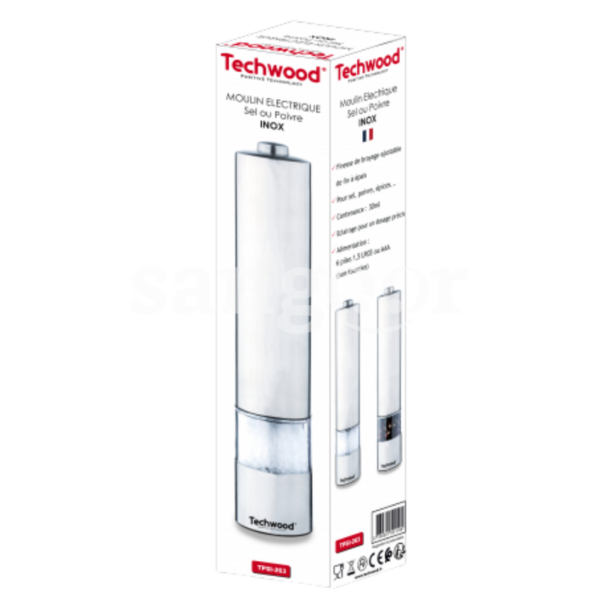 TECHWOOD-MOULIN-A-POIVRE-ELECTRIQUE-INOX-30ML-A-PILES.png Prix Tunisie