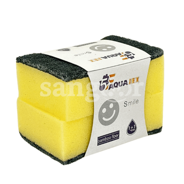 AJ-EPONGE-SMILE-BAMBOO-FIBER-2PCS-1.png.Prix Tunisie
