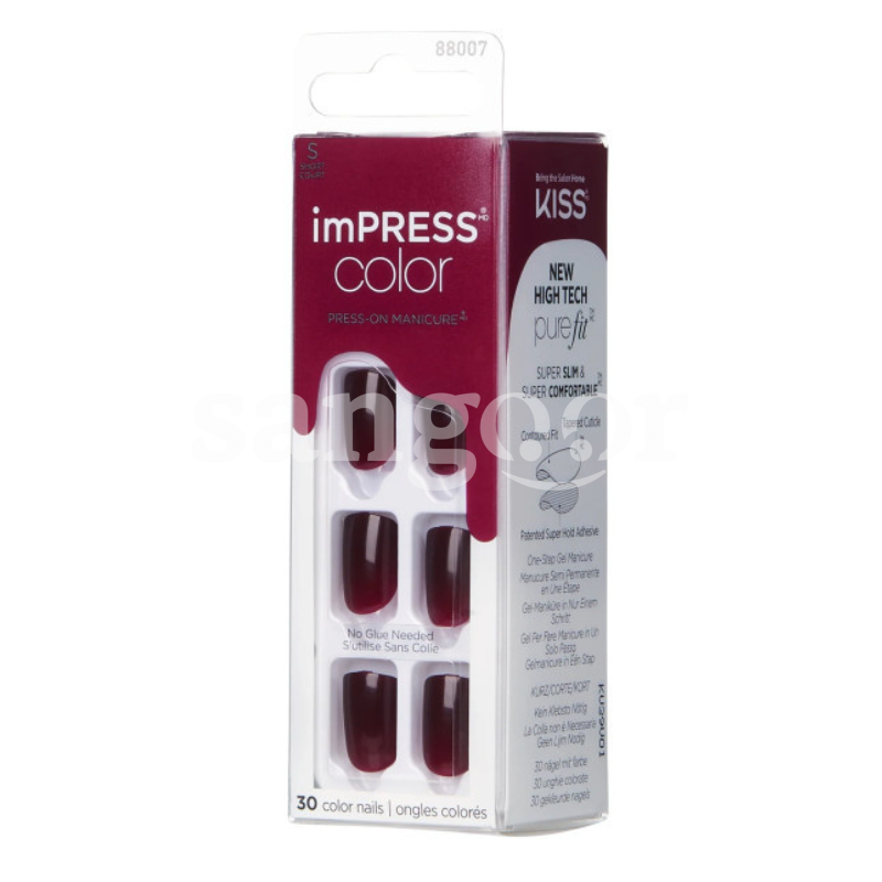 KISS FAUX ONGLE IMPRESS 30PC CHERRY UP KISS-FAUX-ONGLE-IMPRESS-30PC-CHERRY-UP.png.Prix Tunisie