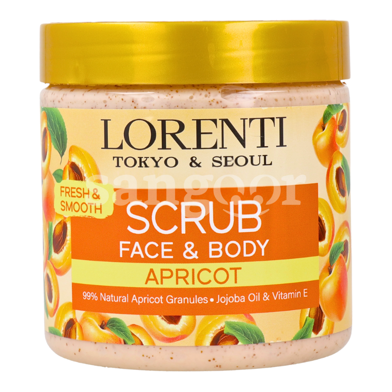 LORENTI GOMMAGE VISAGE ET CORPS 500ML ABRICOT LORENTI-GOMMAGE-VISAGE-ET-CORPS-500ML-ABRICOT.png.Prix Tunisie