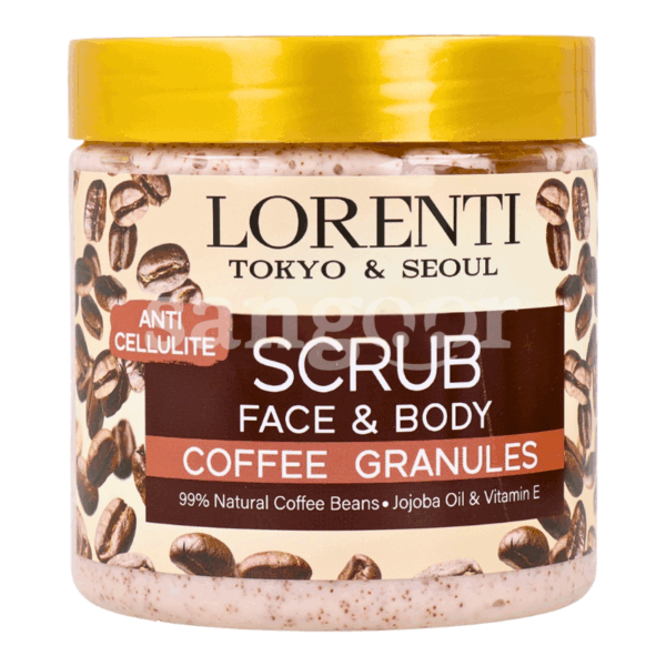 LORENTI-GOMMAGE-VISAGE-ET-CORPS-500ML-COFFEE-GRANULES.png.Prix Tunisie