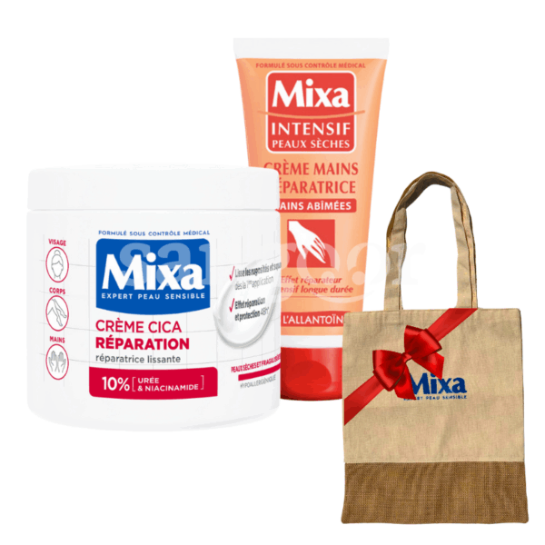 PACK-MIXA-CREME-400ML-CREME-MAINS-100ML-TOTE-BAG-OFFERT.png.Prix Tunisie