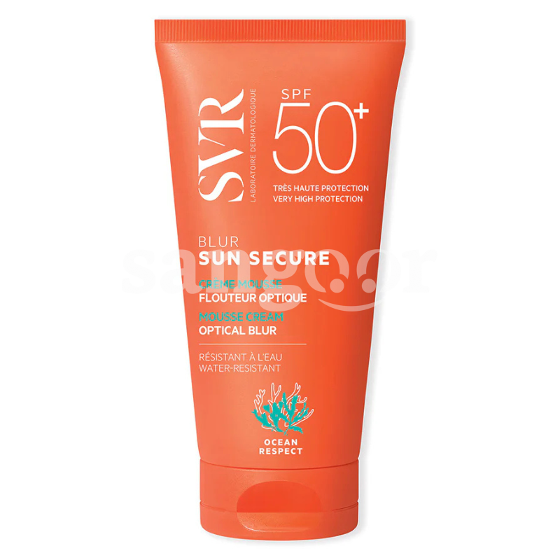 SVR ECRAN SOLAIRE SUN SECURE BLUR SPF50+ 50ML SVR-ECRAN-SOLAIRE-SUN-SECURE-BLUR-SPF50-50ML.png.Prix Tunisie