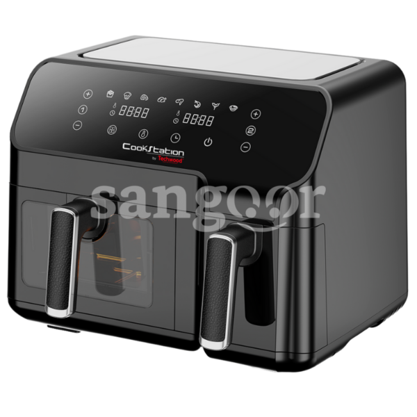TECHWOOD-AIR-FRYER-DUO-5.5L-3.3L-CS-927-2700W2.png.Prix Tunisie