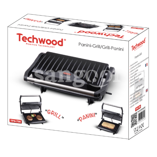 TECHWOOD-GRILL-VIANDE-ET-PANINI-TPG-756-750W.png.Prix Tunisie