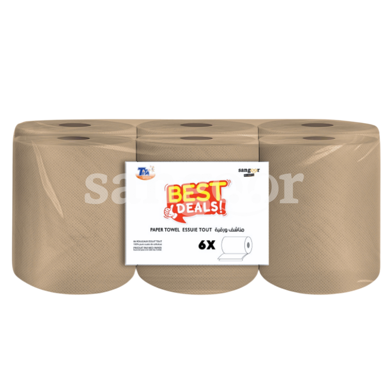 BEST DEALS ESSUIE TOUT BROWN MAXI 600GR 6PCS BEST-DEALS-ESSUIE-TOUT-BROWN-MAXI-600GR-6PCS.png.Prix Tunisie