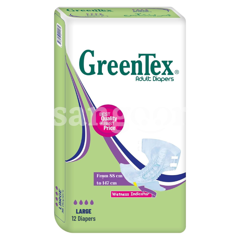 GREENTEX COUCHES ADULTES LARGE 12PCS GREENTEX-COUCHES-ADULTES-LARGE-12PCS.png.Prix Tunisie