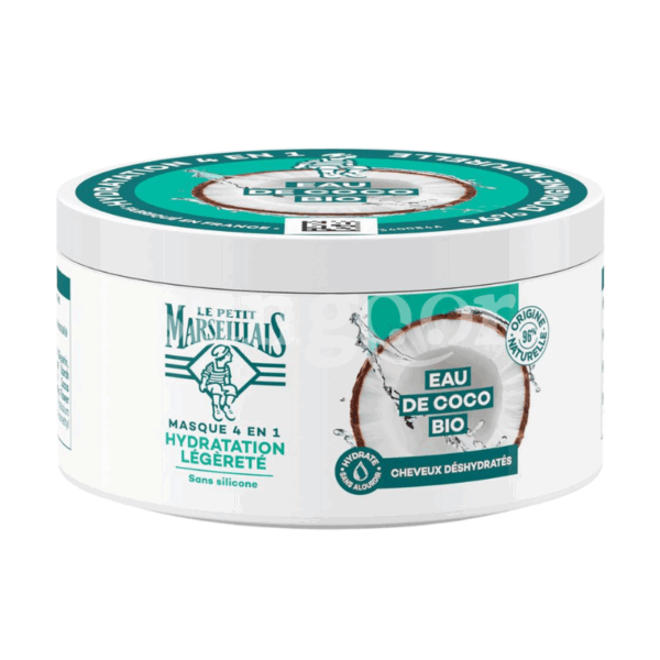 LE-PETIT-MARSEILLAIS-MASQUE-300ML-EAU-DE-COCO-BIO.png.Prix Tunisie