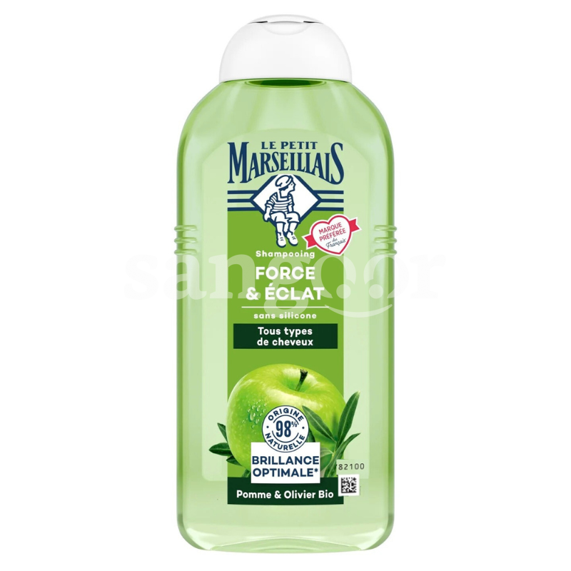 LE PETIT MARSEILLAIS SHAMPOING 300ML POMME LE-PETIT-MARSEILLAIS-SHAMPOING-300ML-POMME.png.Prix Tunisie