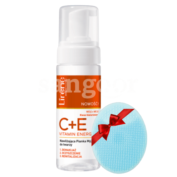 LIRENE-MOUSSE-LAVANTE-TONIFIANTE-150ML-VITAMINE-CEEPONGE-DE-GOMMAGE-SILICONE-GRATUITE.png.Prix Tunisie