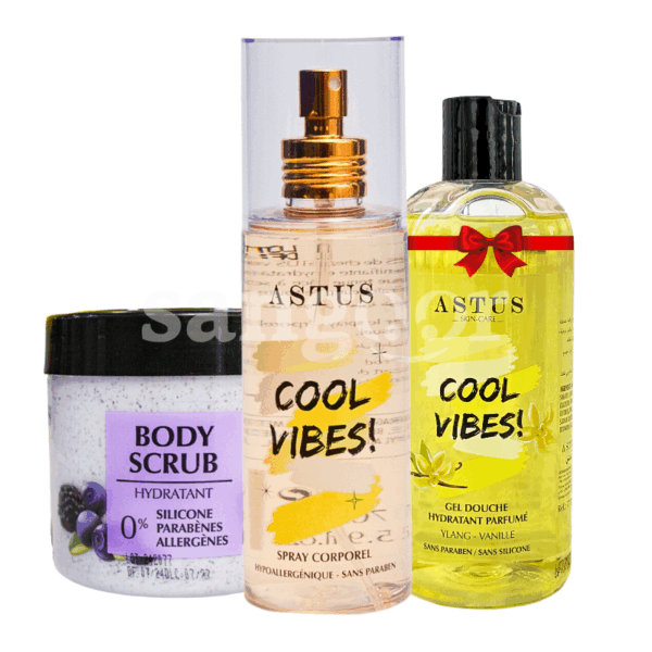 PACK-ASTUS-GOMMAGE-CORPS-250ML-BRUME-200ML-GEL-DOUCHE-400ML-GRATUIT.png.Prix Tunisie