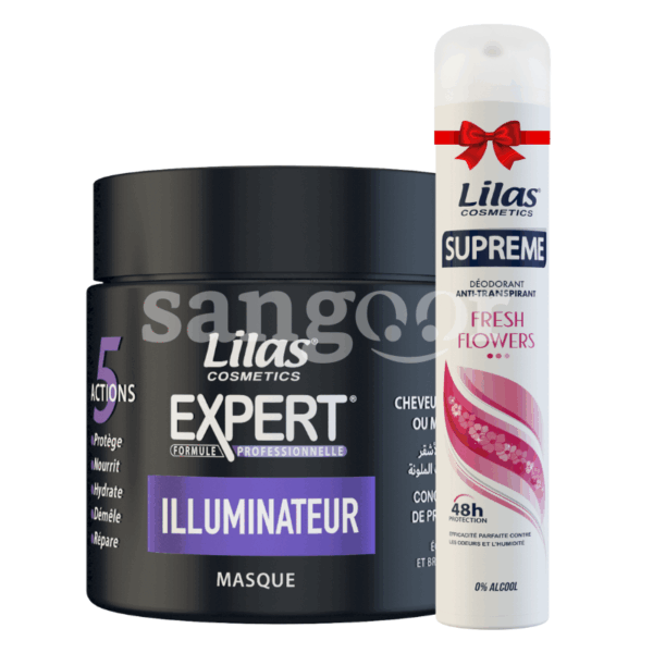 PACK-LILAS-MASQUE-CHEVEUX-500ML-EXPERT-DEODORANT-200ML-SUPREME-FEMME-OU-HOMME-GRATUIT.png.Prix Tunisie