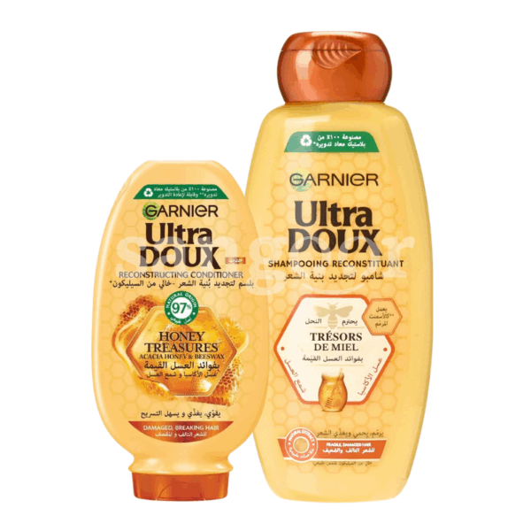 PACK-ULTRA-DOUX-SHAMPOING-TRESOR-MIEL-400ML-APRES-SHAMPOING-200ML.png.Prix Tunisie