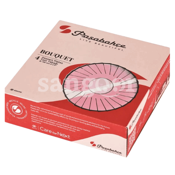 PASABAHCE-ASSIETTES-A-GATEAUX-4PCS-BOUQUET-15.8CM-REF54853.png.Prix Tunisie