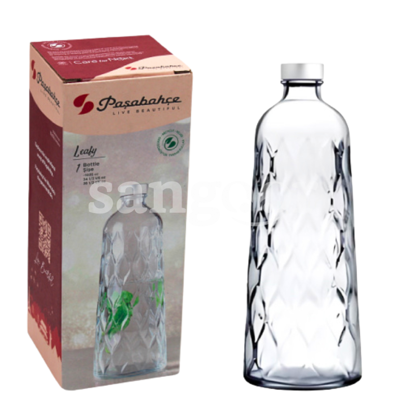 PASABAHCE BOUTEILLE D EAU LEAFY REF80405 PASABAHCE-BOUTEILLE-D-EAU-LEAFY-REF80405.png.Prix Tunisie