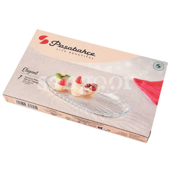 PASABAHCE-PLAT-OVAL-ELEGANT.png. Prix Tunisie