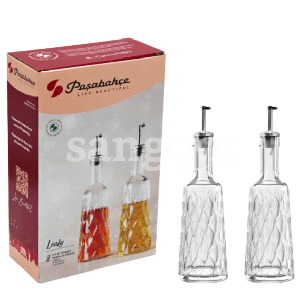 PASABAHCE-SET-HUILE-ET-VINAIGRE-LEAFY-REF80404-2PCS.png.Prix Tunisie