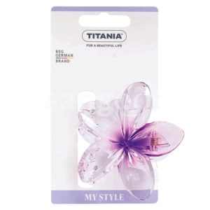 TITANIA-PINCE-FLEUR-VIOLET-TRANSPARENT.png. Prix Tunisie