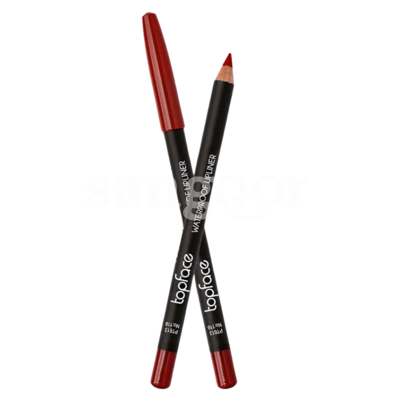 TOPFACE CRAYON LEVRES WATERPROOF N118 TOPFACE-CRAYON-LEVRES-WATERPROOF-N118.png.Prix Tunisie