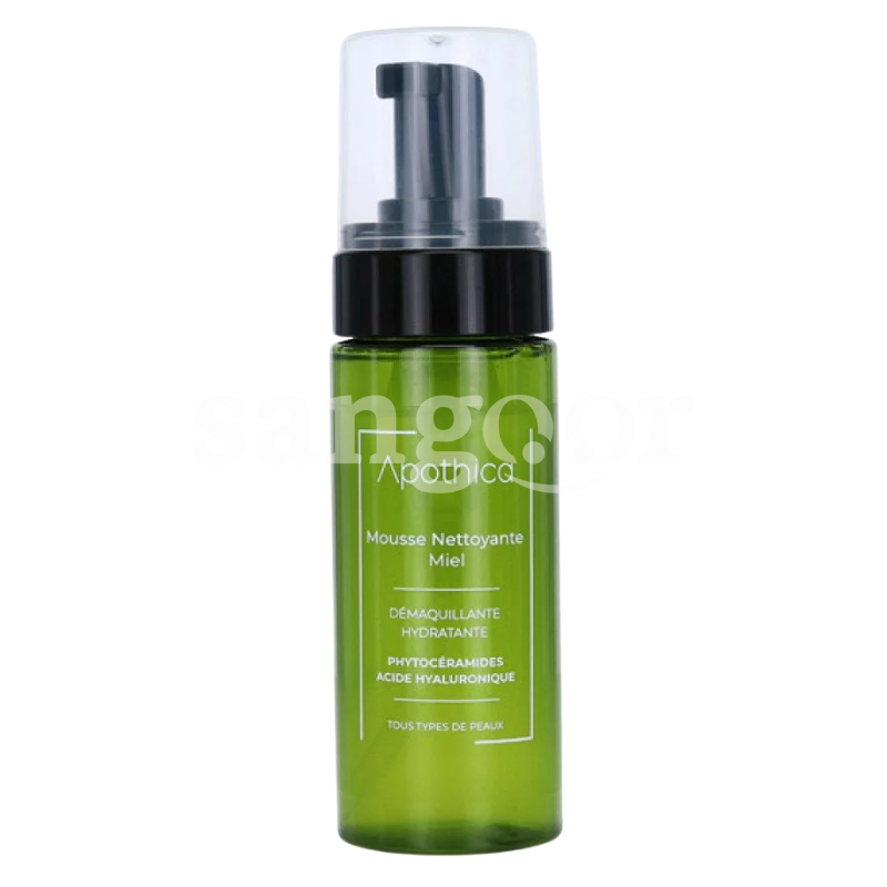 APOTHICA MOUSSE NETTOYANTE 150ML MIEL APOTHICA-MOUSSE-NETTOYANTE-150ML-MIEL.png.Prix Tunisie