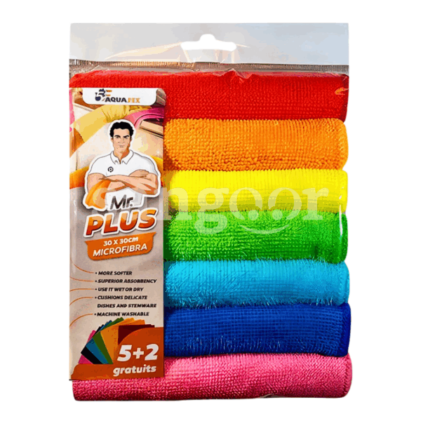 AQUAJEX-LAVETTE-MICROFIBRE-30X30CM-7PCS.png Prix Tunisie