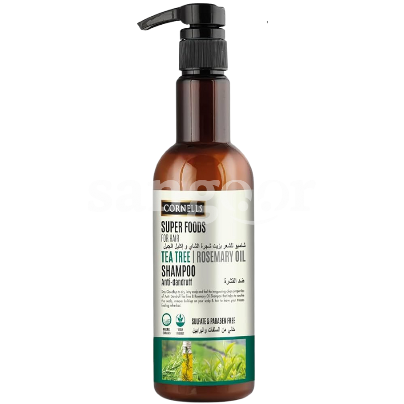 CORNELLS SHAMPOING 500ML TEA TREE ROSEMARY OIL CORNELLS-SHAMPOING-500ML-TEA-TREE-ROSEMARY-OIL.png Prix Tunisie