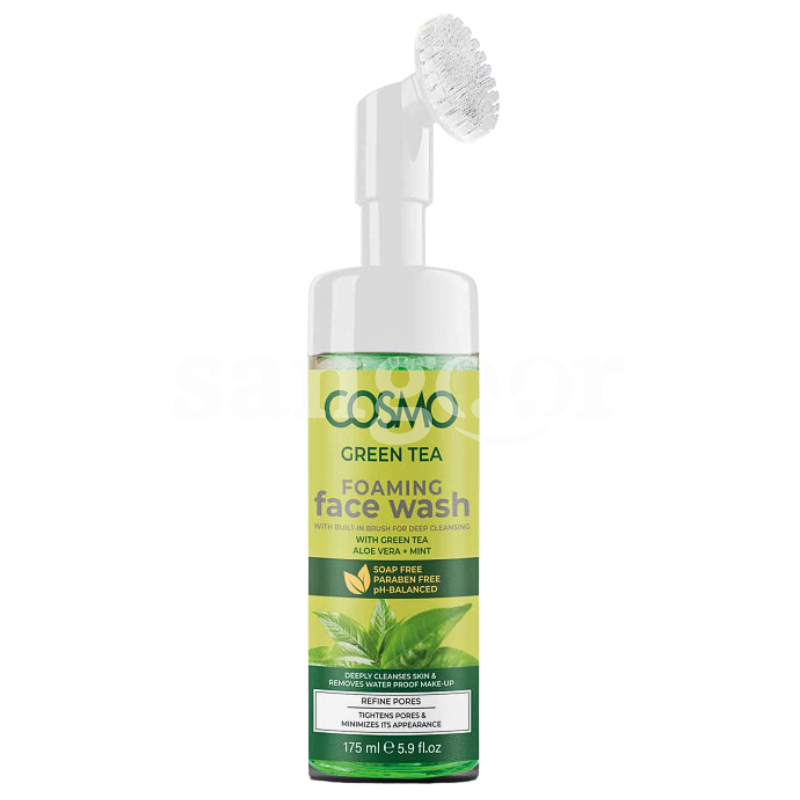 COSMO GEL NETTOYANT 175ML GREEN TEA COSMO-GEL-NETTOYANT-175ML-GREEN-TEA.png Prix Tunisie