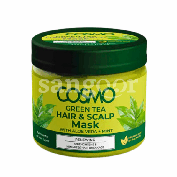 COSMO-MASQUE-CHEVEUX-325G-GREEN-TEA.png Prix Tunisie