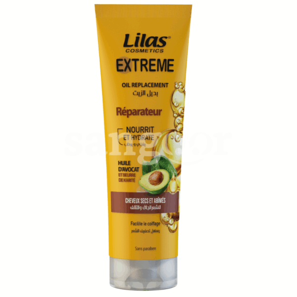 LILAS-OIL-REPLACEMENT-300ML-EXTREME-REPARATEUR.png.Prix Tunisie