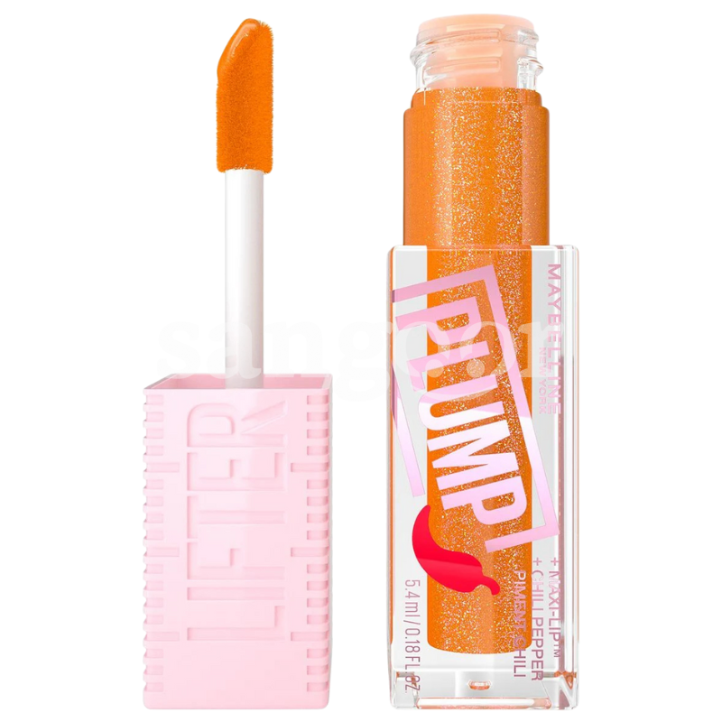 MAYBELLINE GLOSS LIFTER PLUMP N008 HOT HONEY MAYBELLINE-GLOSS-LIFTER-PLUMP-N008-HOT-HONEY.png.Prix Tunisie