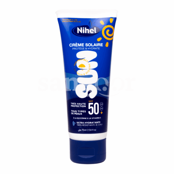 NIHEL-ECRAN-SOLAIRE-INVISIBLE-SPF50-75ML.png.Prix Tunisie