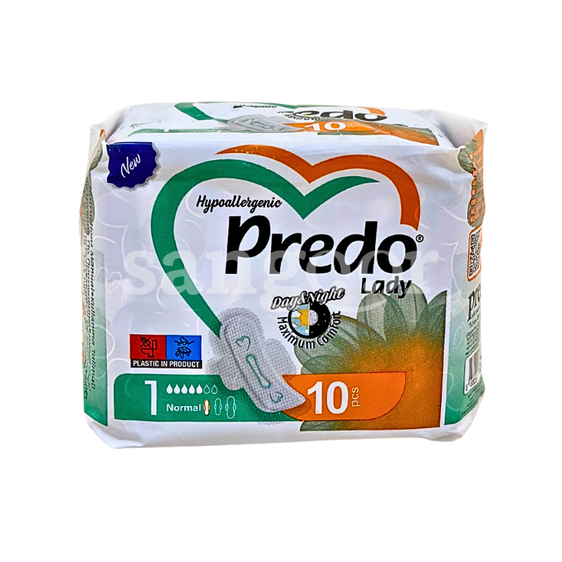 PREDO SERVIETTE FEMME NORMAL 10PCS PREDO-SERVIETTE-FEMME-NORMAL-10PCS-1.png.Prix Tunisie