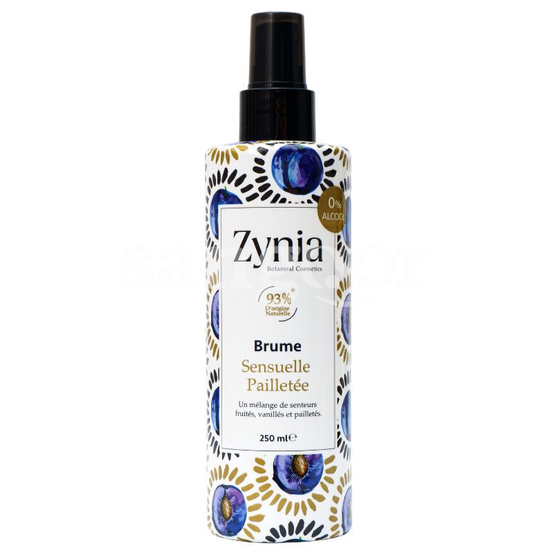 ZYNIA BRUME PARFUMEE SENSUELLE PAILLETEE 250ML ZYNIA-BRUME-PARFUMEE-SENSUELLE-PAILLETEE-250ML.png Prix Tunisie