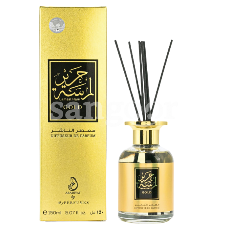 ARABIYAT PARFUM DE MAISON 150ML LAMSAT HARIR GOLD ARABIYAT-PARFUM-DE-MAISON-150ML-LAMSAT-HARIR-GOLD.png Prix Tunisie