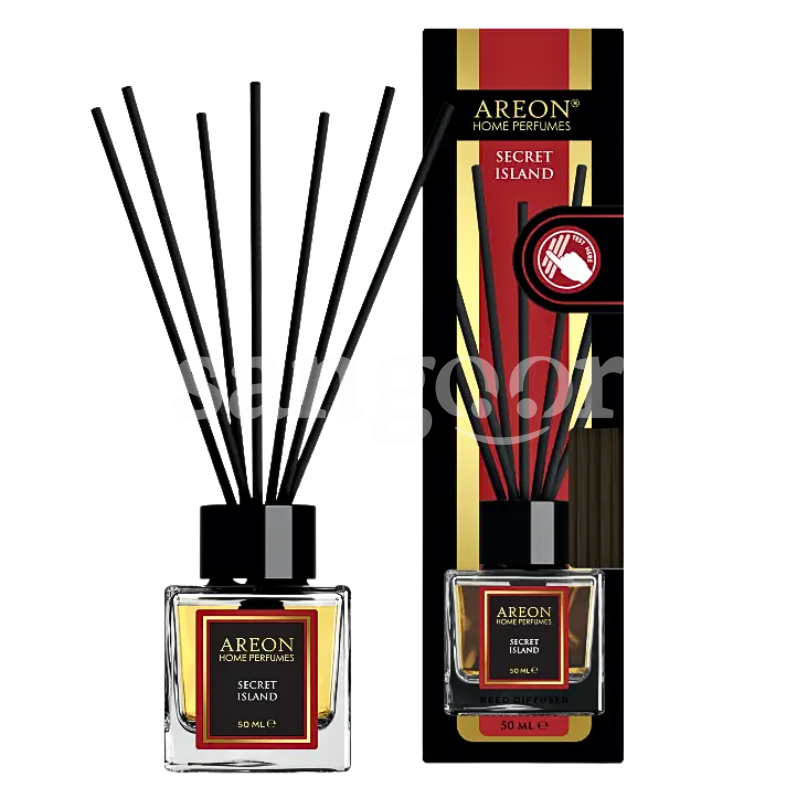 AREON PARFUM DE MAISON 50ML SECRET ISLAND AREON-PARFUM-DE-MAISON-50ML-SECRET-ISLAND.png.Prix Tunisie