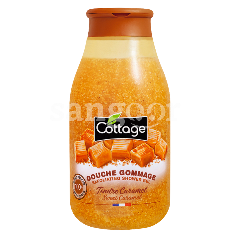 COTTAGE GEL DOUCHE 250ML GOMMAGE TENDRE CARAMEL COTTAGE-GEL-DOUCHE-250ML-GOMMAGE-TENDRE-CARAMEL-1.png.Prix Tunisie