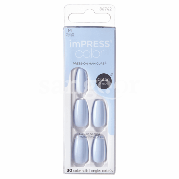 KISS-FAUX-ONGLES-IMPRESS-OVAL-30PCS-CLOUDLESS.png Prix Tunisie