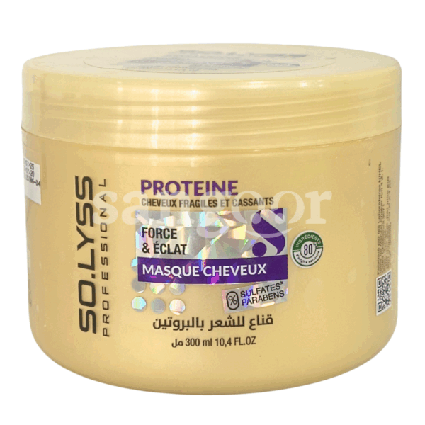 SOLYSS-MASQUE-CHEVEUX-300ML-PROTEINE.png Prix Tunisie