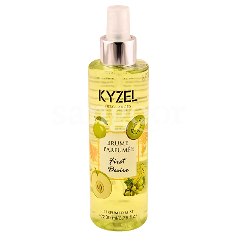 KYZEL BRUME PARFUMEE 200ML FIRST DESIRE KYZEL-BRUME-PARFUMEE-200ML-FIRST-DESIRE.png Prix Tunisie