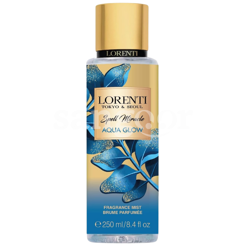 LORENTI BRUME PARFUMEE 250ML AQUA GLOW LORENTI-BRUME-PARFUMEE-250ML-AQUA-GLOW.png.Prix Tunisie