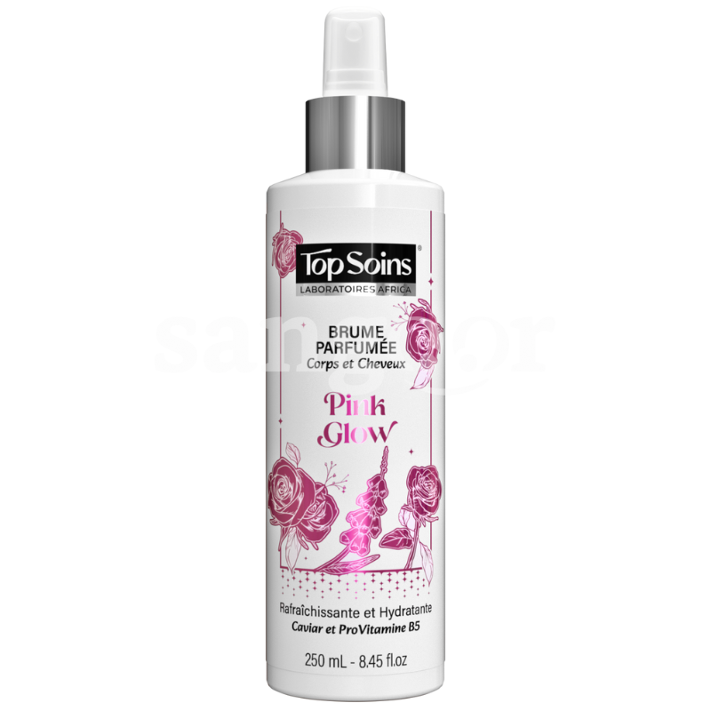 TOP SOINS BRUME PARFUMEE 250ML PINK GLOW TOP-SOINS-BRUME-PARFUMEE-250ML-PINK-GLOW.png Prix Tunisie