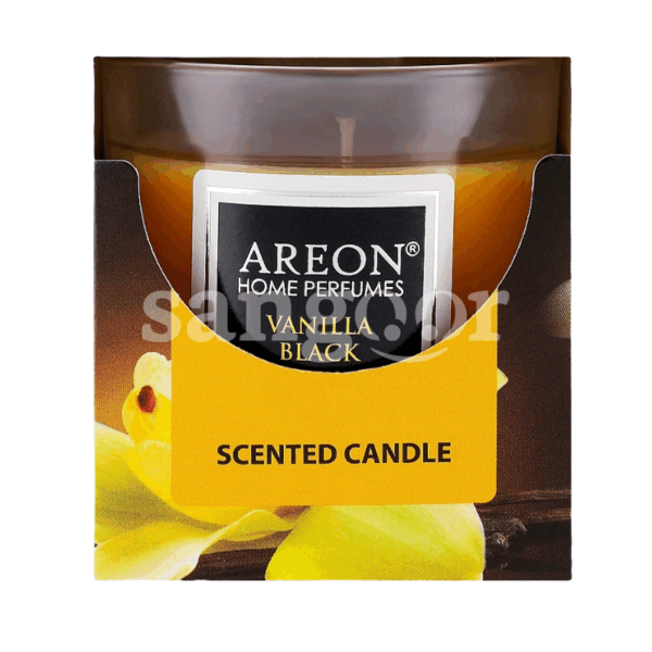 AREON-BOUGIE-PARFUME-120G-VANILLA-BLACK.png.Prix Tunisie