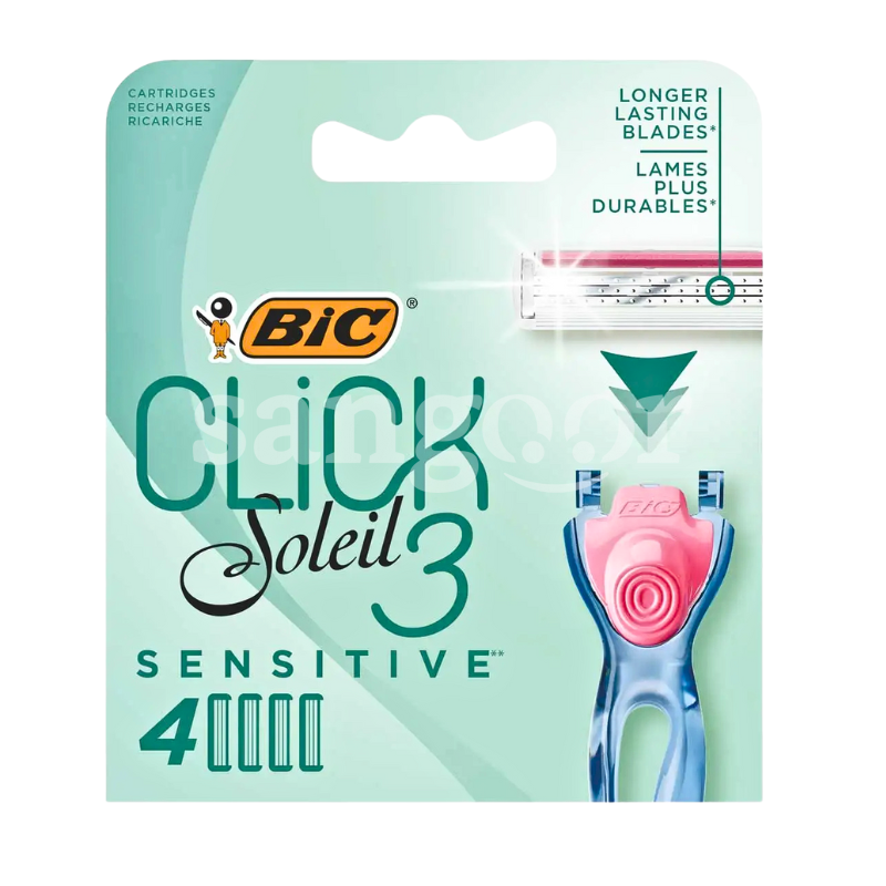 BIC RASOIR CLICK3 SENSITIVE 1RASOIR +4LAMES BIC-RASOIR-CLICK3-SENSITIVE-1RASOIR-4LAMES.png.Prix Tunisie