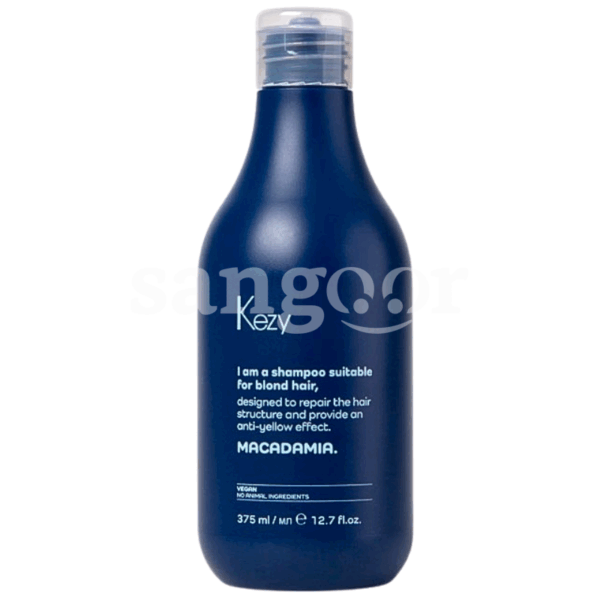 KEZY-SHAMPOING-375ML-MACADAMIA-ANTI-YELLOW.png.Prix Tunisie