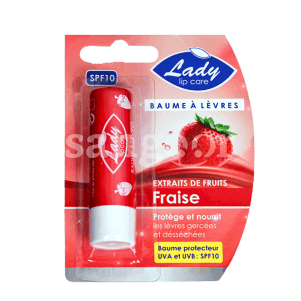LADY-BAUME-A-LEVRES-FRAISE.png. Prix Tunisie