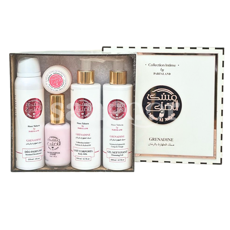 MUSC AL ASLYIE COFFRET 5PCS GRENADINE MUSC-AL-ASLYIE-COFFRET-5PCS-GRENADINE.png Prix Tunisie